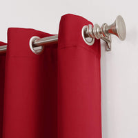 Sun Zero Easton Energy Saving Blackout Grommet Curtain Panel, 40