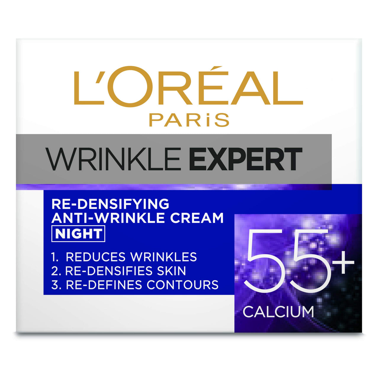 L'Oreal Paris Wrinkle Expert Re-Densifying Anti-Wrinkle Cream 55+ Night