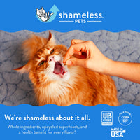 Shameless Pets Crunchy Cat Treats - Kitty Treats for Cats with Digestive Support, Natural Ingredients Kitten Treats with Real Ingredients, Healthy Flavored Feline Snacks - Variety Pack, 3-Pk Variety Pack - 3 Count 2.5 Ounce (Pack of 3)
