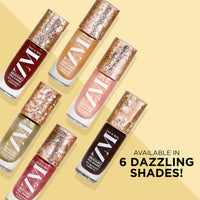 ZM Zayn & Myza Breathable Nail Enamel - Fling Bling | Smooth Application | Quick-Drying I Longlasting I Chip-Defiant I Water Permeable | Glossy Finish | 100% Vegan, 6 ml