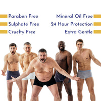 Mannlich Intimate/Private Hair Removal Cream for Men, Painless, Faster, Soothing for Unwanted Coarse Pubic Hair, Suitable For All Skin Types, 200 ml (Pack of 2)