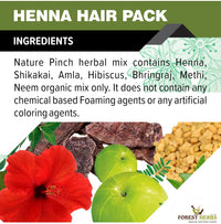 The Forest Herbs Natural Care From Nature Henna Powder (200 Grams) Enriched With Precious Herbals For Hair Growth, Colour & Conditioning