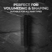 Beardo Roller Hair Brush For Men | Perfect Tool for Efficient Blow Drying, Adding Curls, Waves & Volume | Smoothening & Volumizing comb for Men |Men Accessorie | Lightweight - For All Hair Types