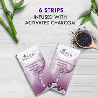 Hip Hop, Hiphop Skincare Cleansing Charcoal Forehead Nose And Chin Strips For Blackhead Removal And Pore Cleansing Total Strips, Aloe Vera, 6 Count