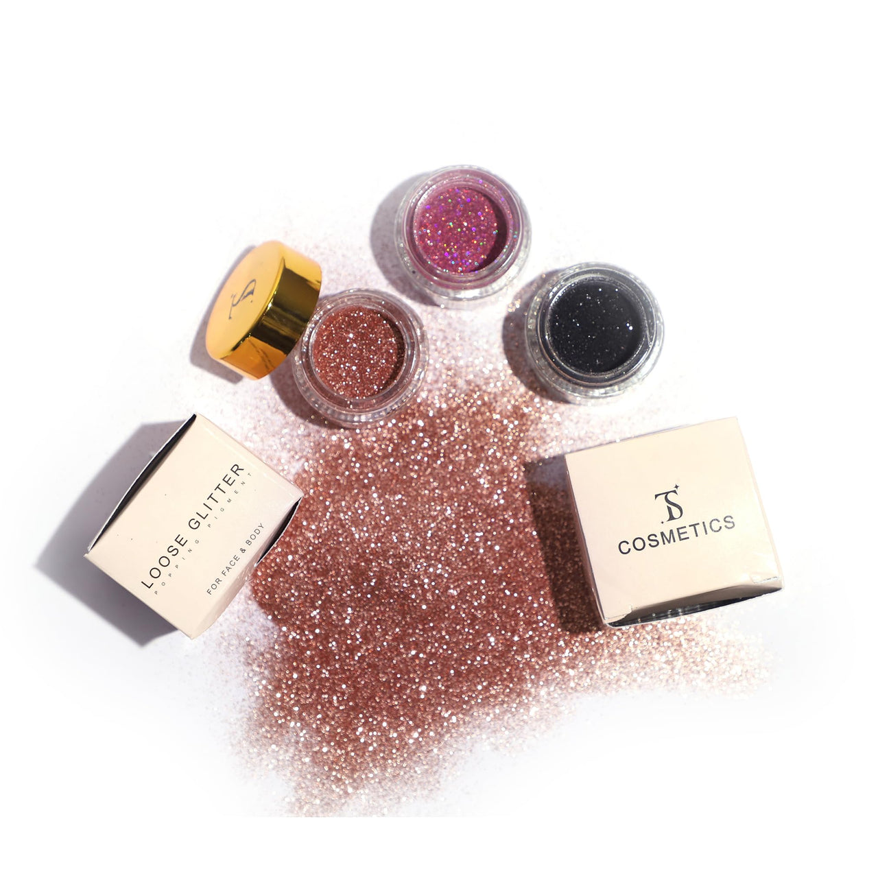 Loose Glitter Eyeshadow Powder Shiney Glitter (Pistachio)