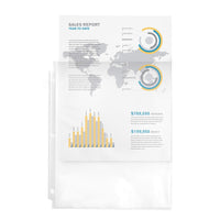 Avery Clear Economy Sheet Protectors, Top Load, 100 Document Protectors (75091) 100 Pack