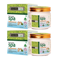 INDUS VALLEY Almond Deep Nourishing For Dry Hair (Eaze) Spa - (Set Of 2) (175Ml *2=350Ml), 2 Count