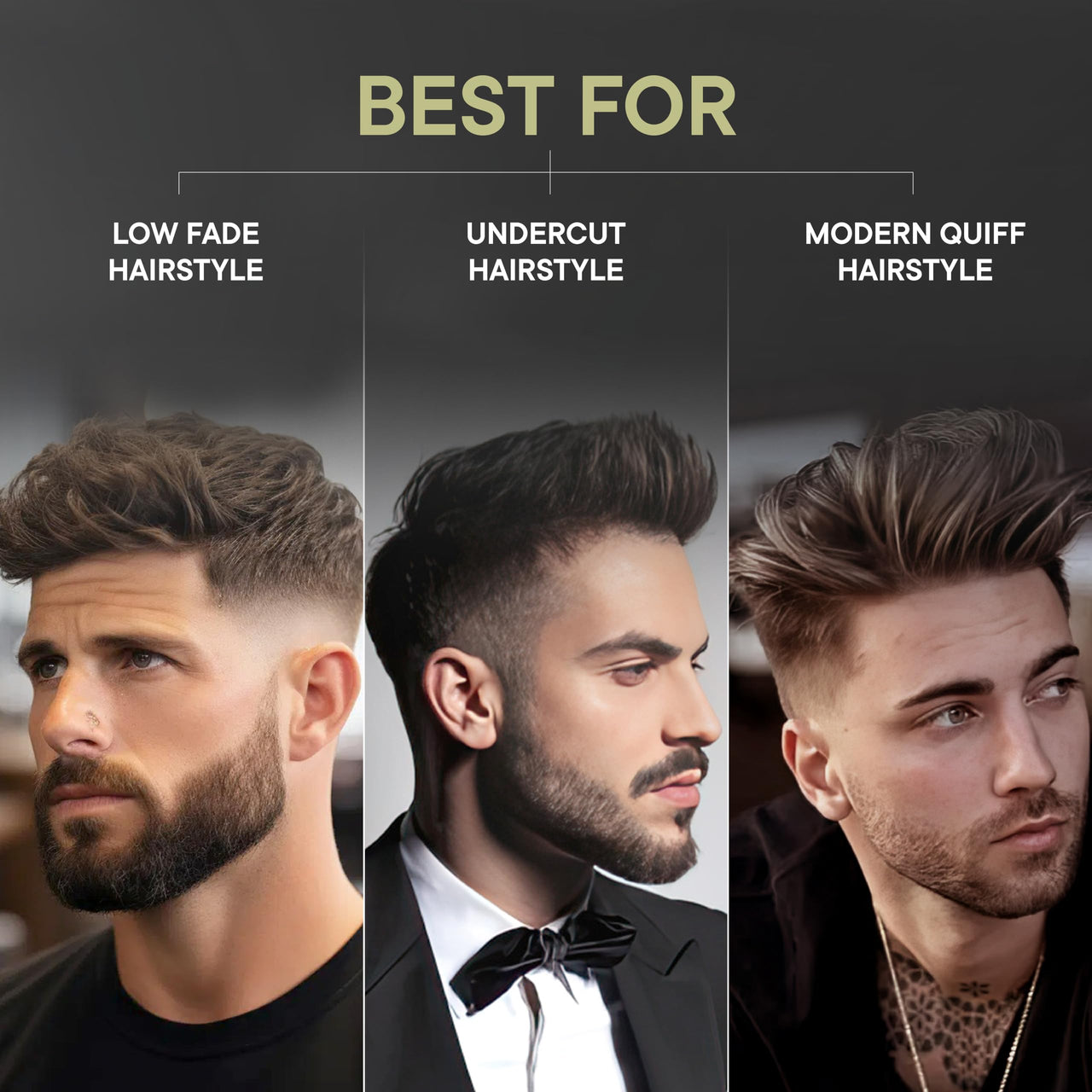 Men Deserve - Combo Pack of Daily Hair Cream & Hair Styling Cream (2x100g) | Non-Greasy Hair Cream for Men With Olive Oil, Coconut Oil, & Keratin for Dry and frizzy hair