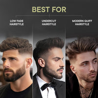 Men Deserve - Combo Pack of Daily Hair Cream & Hair Styling Cream (2x100g) | Non-Greasy Hair Cream for Men With Olive Oil, Coconut Oil, & Keratin for Dry and frizzy hair