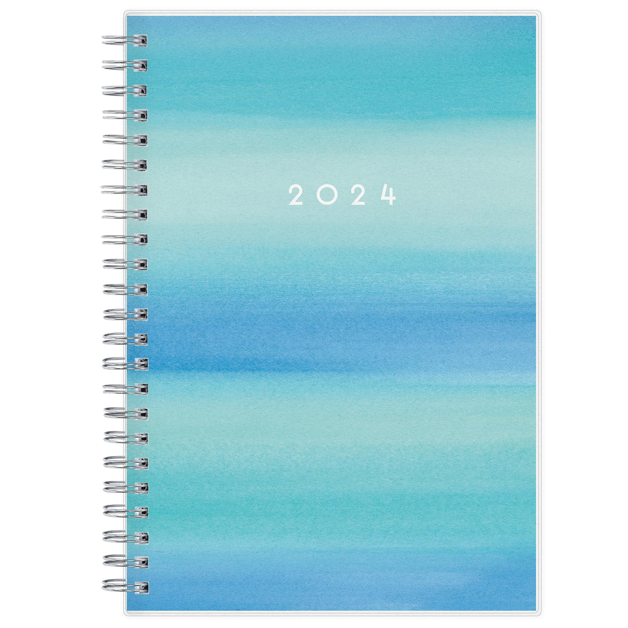 Blue Sky 2024 Weekly and Monthly Planner, January - December, 5" x 8", Frosted Cover, Wirebound, Chloe (144734) New Version