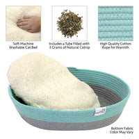 Kitty City Cat Bed, Cotton, 14