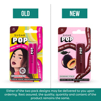 SUGAR POP Nourishing Lip Balm with SPF | Shea-Butter & Avocado Oil Infused | Moisturizing & Hydrating | Intense Care | 4.5 gm - 07 Plum