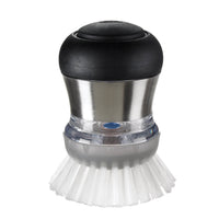 OXO SteeL Soap Dispensing Palm Brush 2-3/4