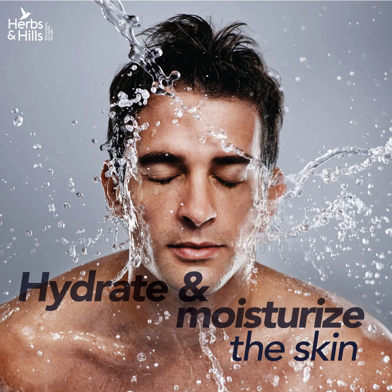 Herbs & Hills Shaving Gel for Mens - 100ml Combines MACA Root & Caffeine Anhydrous for a Close and Comfortable Shave, Protect Skin from Redness, Irritation & Razor Burn Better than Foam