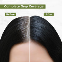 INDUS VALLEY Damage Free Natural Gel Hair Colour for Women | Ammonia & PPD Free Organic Hair Colour with 100% Grey Coverage, Long Lasting Hair Color Trial Pack (Medium Brown, 65 ml)