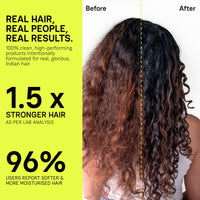 MOXIE BEAUTY Curly Hair Routine Set | Boosts Curl Definition & Retains 96% Moisture | Gentle Cleansing Shampoo, Ultra Hydrating Conditioner, Flexi Styling Serum Gel & Super Defining Curl Cream