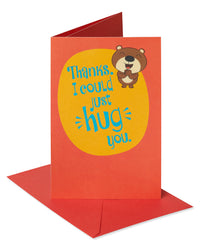 American Greetings Thank You Card (Hug) Hug