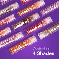 SWISS BEAUTY Craze Snack'N Nourishing Lip Oil | With Vitamin E And Hyaluronic Acid | Gives Glass -Like Shine | Shade- Apple Tart, 4.5Ml, Pink