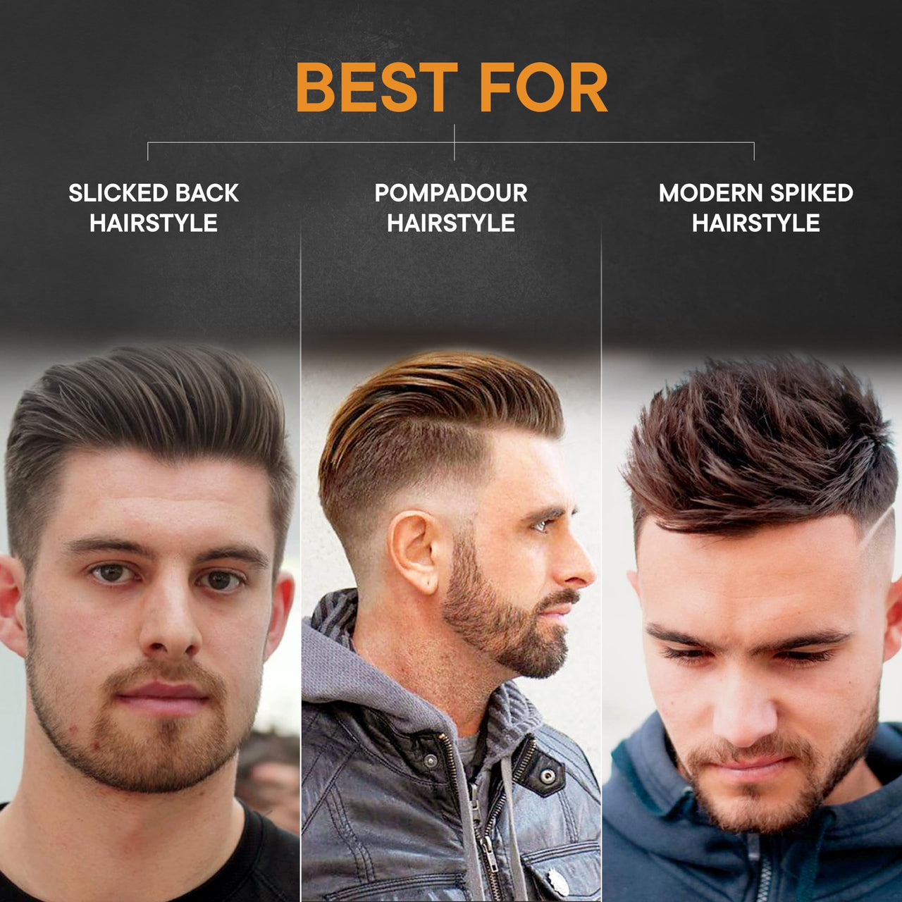 Men Deserve - Hair Styling Cream (100g) | Provides Strong Hold & Nourishment | Paraben & Sulphate Free | Non-Greasy Hair Cream for Men With Coconut Oil & Keratin | Hair Cream for Dry and Frizzy Hair