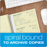 Adams Money and Rent Receipt Book, 2-Part Carbonless, 5-1/4