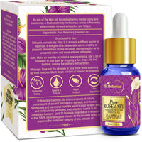 St.Botanica Pure Rosemary Essential Oil, 15ml with 100% Pure & Natural Rosemary Essential Oil | Cruelty Free & Vegan | Paraben Free | No Mineral Oils