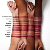 e.l.f. O Face Satin Lipstick, Richly Pigmented, Nourishing & Long-Lasting Creamy Lipstick, Infused With Jojoba, Vegan & Cruelty-Free, Own It