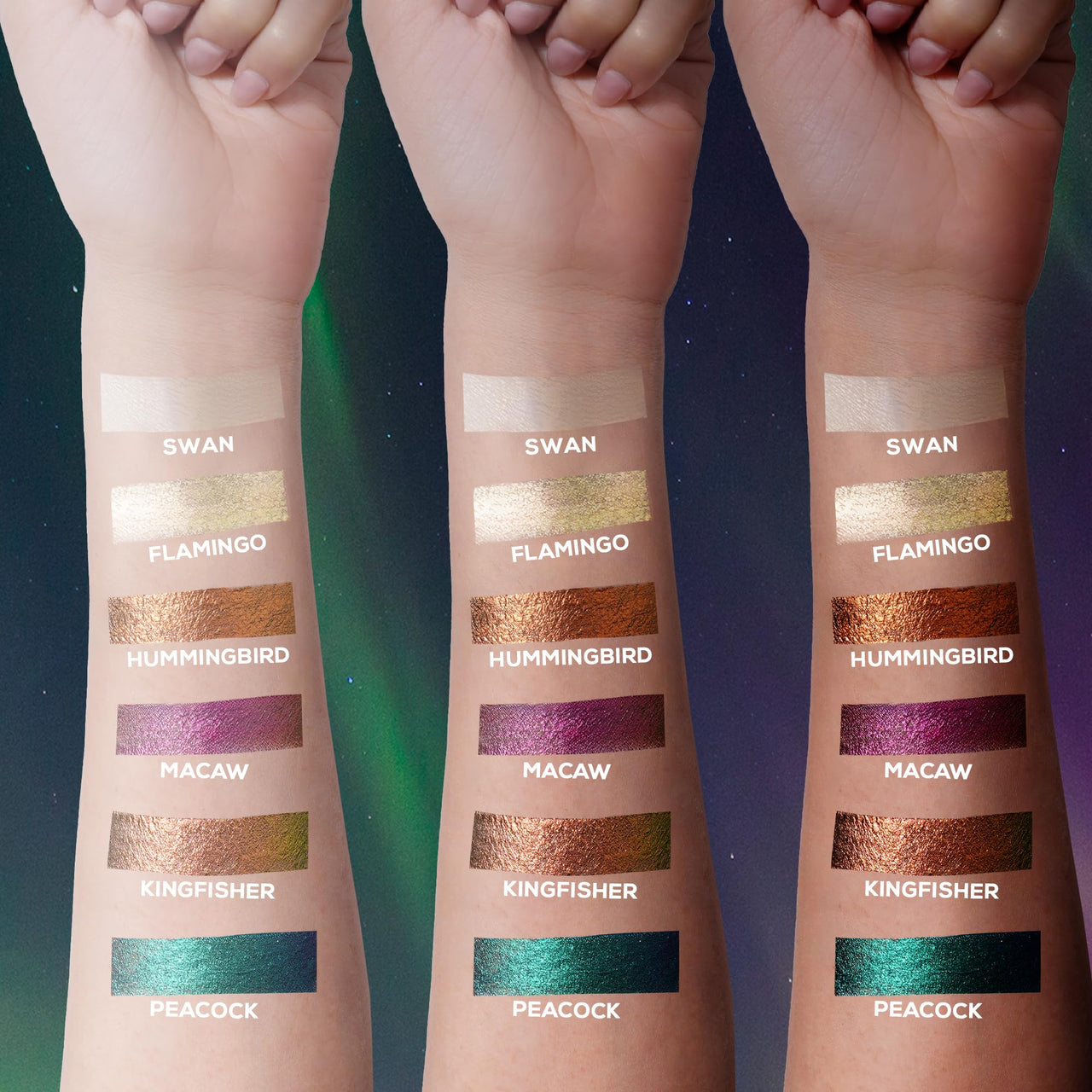 RENEE Holographic Liquid Eyeliner - Kingfisher, Smudge-Proof & Long-Lasting, Easy Glide & Quick-Drying Formula with Monochrome Effect, Intense Color Pay-Off