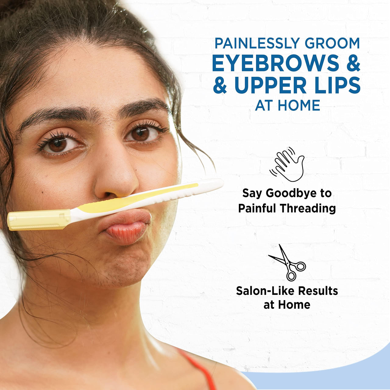 FURR Face Razor for Women - 4N | Razor For Eyebrows, Upper Lip, Forehead, Chin| | Effortless Hair Removal Experience with Japanese Blade | Can Be Used Up to 5 Times