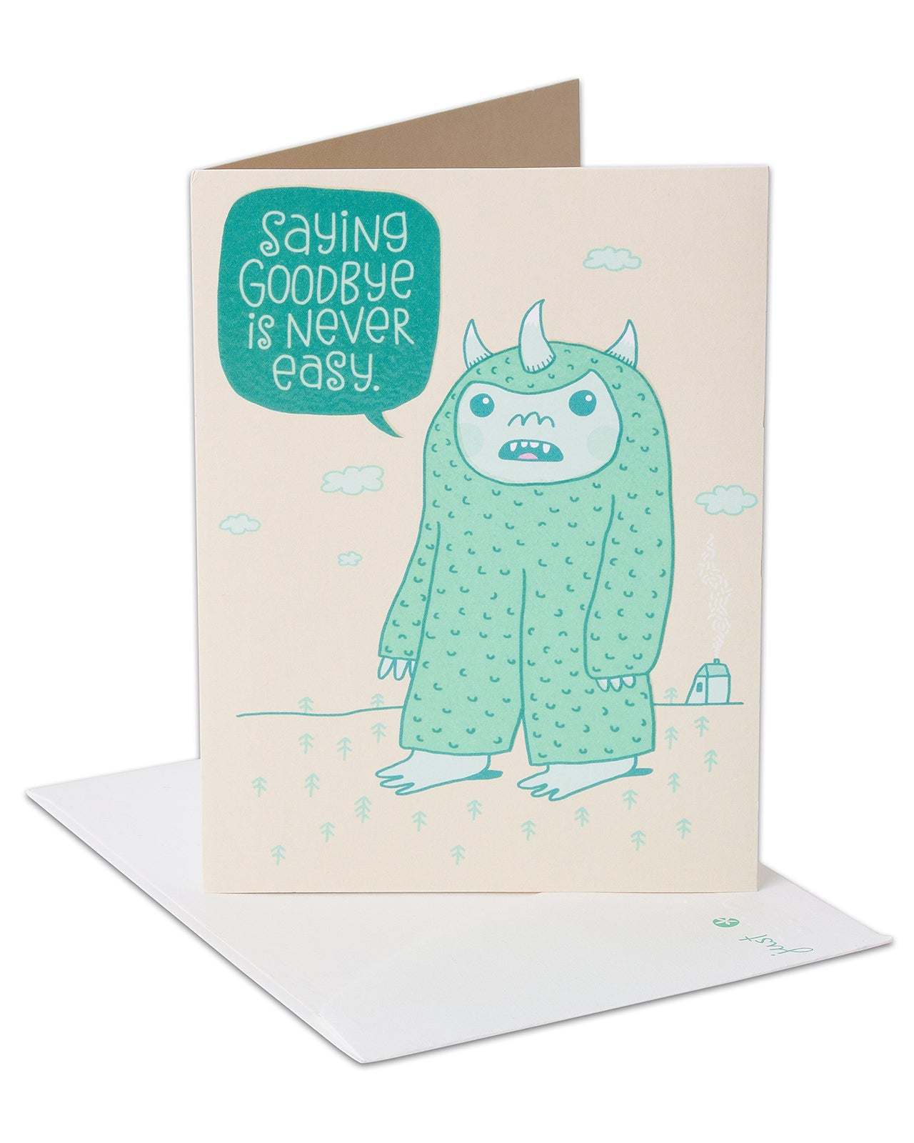 American Greetings Funny Goodbye Card (Monster) Monster