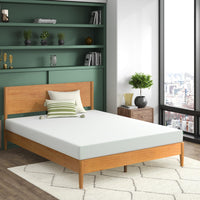 ZINUS 6 Inch Green Tea Memory Foam Mattress [New Version], Queen, Fiberglass free, Medium Firm Feel, Zoned Pressure Relief, Certified Safe Foams & Fabric, Mattress in A Box 6