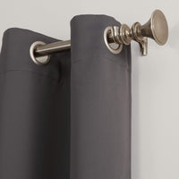 Sun Zero Easton Energy Saving Blackout Grommet Curtain Panel, 40