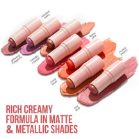 Blue Heaven Kiss & Blush, Lip, Cheek & Eyes Tint, Metallic Copper, 8.5gm