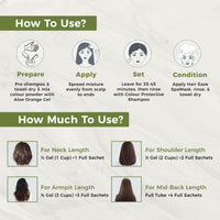 INDUS VALLEY Damage Free Natural Gel Hair Colour For Women | Ammonia & Ppd Free Organic Hair Colour With 100% Grey, Long Lasting Conditioning Hair Color | Light Brown 5.0 - Pack Of 2 (2X220 = 400 Ml)