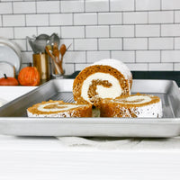 USA Pan Bakeware Jelly Roll Pan, Warp Resistant Nonstick Baking Pan, Made in the USA from Aluminized Steel Set of 1