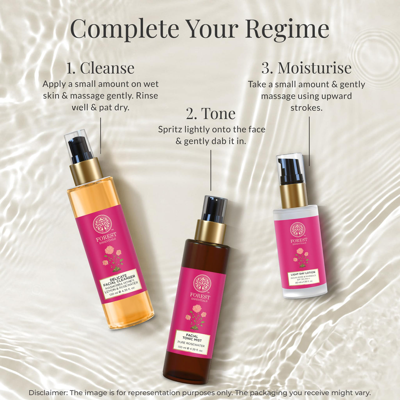 Forest Essentials Delicate Facial Cleanser Mashobra Honey, Lemon & Rose Water 130 Ml (Face Wash)