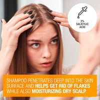 Neutrogena Scalp Therapy Anti-Dandruff Shampoo Extra Strength, Fragrance Free, 12 fl oz