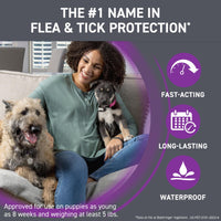 FRONTLINE Plus Flea and Tick Treatment for X-Large Dogs Up to 89 to 132 lbs., 3 Treatments