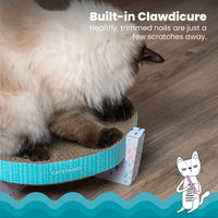 Catstages Scratch, Snuggle & Rest Corrugated Cat Scratcher With Catnip (packaging may vary) Scratch Snuggle & Rest