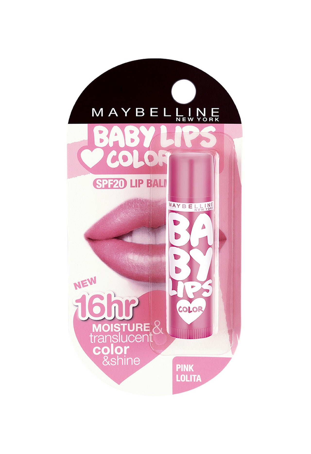 Maybelline New York Super Stay Matte Ink Liquid Lipstick, 65 Seductress, 5ml And Maybelline New York Baby Lips Lip Balm, Pink Lolita, 4g