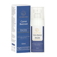 Nature's Kinn Carrot & Beetroot Dew Glow Face Moisturizer | SPF 35 PA+++ | Hydrating & Brightening | Niacinamide & Hyaluronic Acid | Anti-Pollution & UV Protection | No Parabens, Sulphates & Alcohol | 50ml