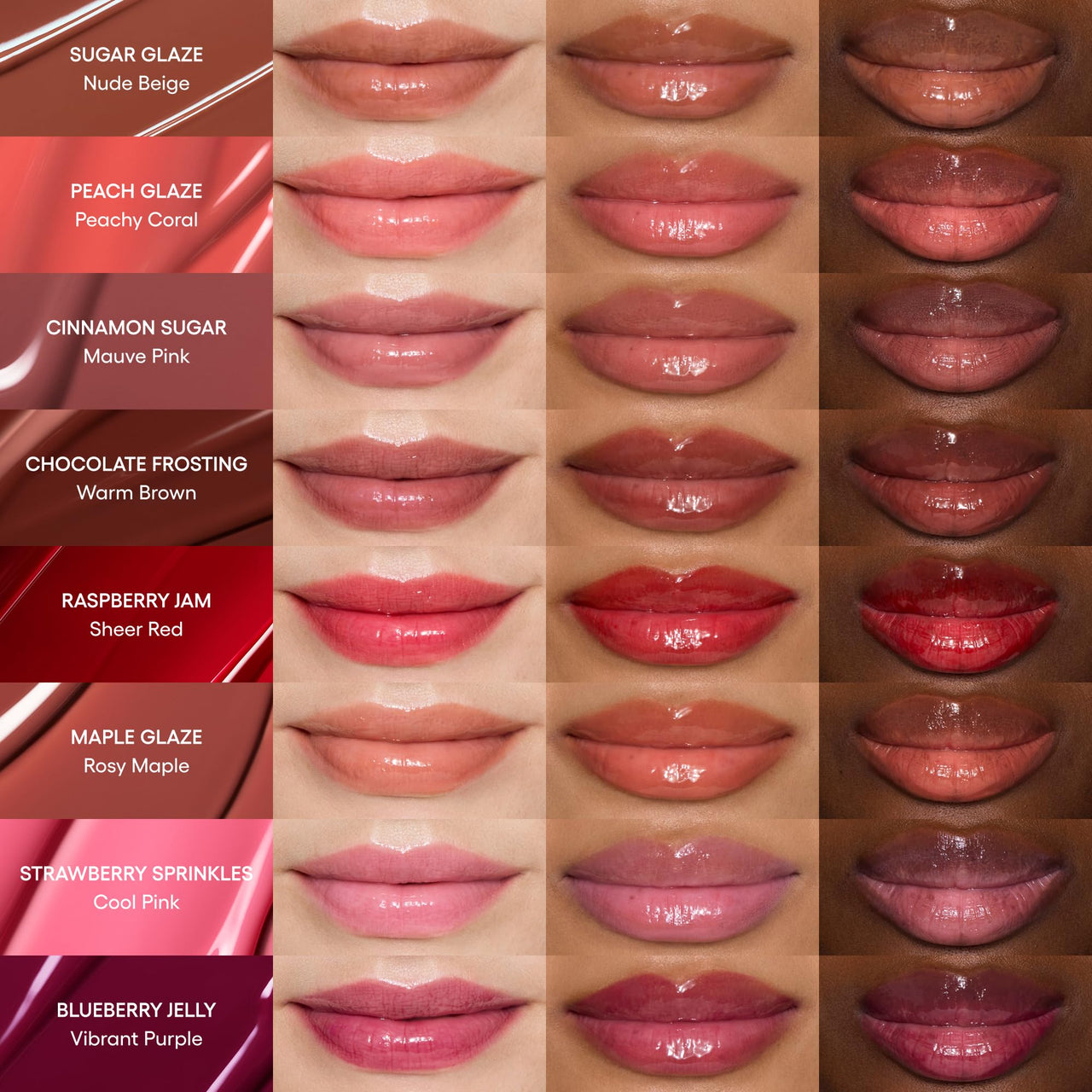 Laneige Glaze Craze Tinted Lip Serum | Plumping, Nourishing Hydration with Polypeptide and Ceramides | Lip Balm for Dry & Chapped Lips |Ultra Glamorous Shiny Lips | Blueberry Jelly (Vibrant Plum)-12g