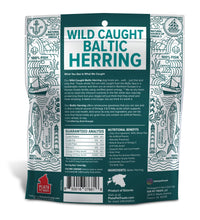 PLATO Baltic Herring Dog Treat - Real Fish - Air Dried - Grain-Free - Baltic Herring, 3 Ounces, Natural