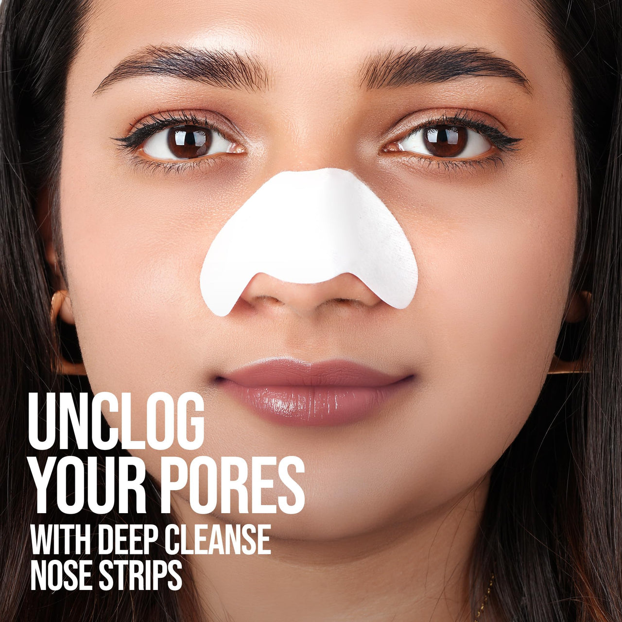 Hilary Rhoda Deep Cleanse Nose Strips | Instant Removal | Removes Blackheads & Whiteheads | Deep Cleanses Skin & Removes Dirt & Oil | 10 Strips (Rose - Shade 02)