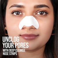 Hilary Rhoda Deep Cleanse Nose Strips | Instant Removal | Removes Blackheads & Whiteheads | Deep Cleanses Skin & Removes Dirt & Oil | 10 Strips (Rose - Shade 02)