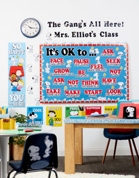 Eureka Peanuts Letter, Number, Punctuation Mark, and Symbol Classroom Decorations for Teachers, 4