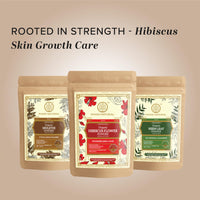 Khadi Natural Hibiscus Flower Organic Powder | Hair Conditioning & Strength | Boosts Growth, Adds Shine | No Chemicals | For all hair types | 100 gm