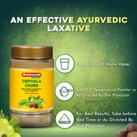 Baidyanath Asli Ayurved Triphala Churna | Helps Relieve Constipation | Quick Acidity & Gas Relief | Enriched With Amla - 500Gms (Pack Of 2)