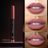 FACES CANADA Ultime Pro HD Intense Matte Lips + Primer - Perfection 01 & FACES CANADA Ultime Pro HD Intense Matte Lipstick + Primer - Tea Rose (Nude)