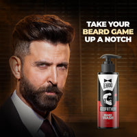 Beardo Godfather Beard Pro Combo |Godfather Beard Oil 30ml, Godfather Beard Wash 100ml, Beard Activator 0.5mm derma roller | Gift for men