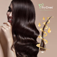 TryOnes Professional Hair Serum for Frizzy Hair||Serum for Women & Men||All Hair Types for Frizz-free, Smooth & Glossy Hair||Batana Hair Oil Serum_30ML